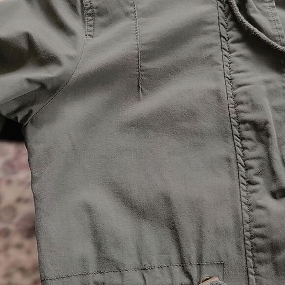 Ambiance army green hooded utility jacket - Picture 7 of 16